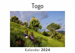 Togo (Wandkalender 2024, Kalender DIN A4 quer, Monatskalender im Querformat mit Kalendarium, Das perfekte Geschenk) - Müller, Anna