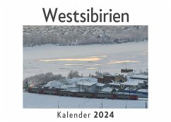 Cover Westsibirien (Wandkalender 2024, Kalender DIN A4 quer, Monatskalender im Querformat mit Kalendarium, Das perfekte Geschenk)