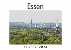 Essen (Wandkalender 2024, Kalender DIN A4 quer, Monatskalender im Querformat mit Kalendarium, Das perfekte Geschenk) - Müller, Anna