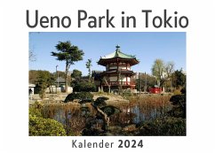 Ueno Park in Tokio (Wandkalender 2024, Kalender DIN A4 quer, Monatskalender im Querformat mit Kalendarium, Das perfekte Geschenk) - Müller, Anna