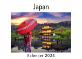 Japan (Wandkalender 2024, Kalender DIN A4 quer, Monatskalender im Querformat mit Kalendarium, Das perfekte Geschenk)