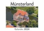 Münsterland (Wandkalender 2024, Kalender DIN A4 quer, Monatskalender im Querformat mit Kalendarium, Das perfekte Geschenk)