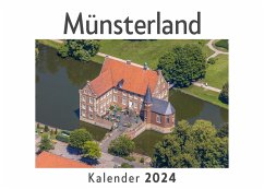 Münsterland (Wandkalender 2024, Kalender DIN A4 quer, Monatskalender im Querformat mit Kalendarium, Das perfekte Geschenk) - Müller, Anna