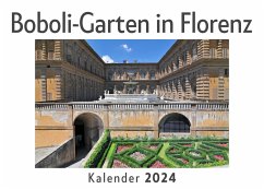 Boboli-Garten in Florenz (Wandkalender 2024, Kalender DIN A4 quer, Monatskalender im Querformat mit Kalendarium, Das perfekte Geschenk) - Müller, Anna