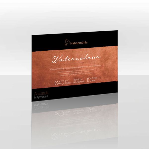 Hahnemühle Papier The Collection - Watercolour, 36 x 48 cm, 640 g/m² Hahnemühle Papier The Collection - Watercolour, 36 x 48 cm, 640 g/m²