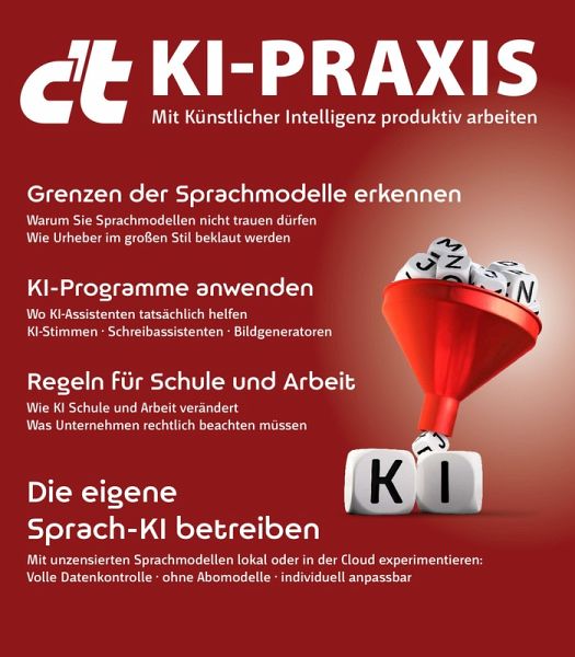c't KI-Praxis (eBook, PDF) c't KI-Praxis (eBook, PDF)