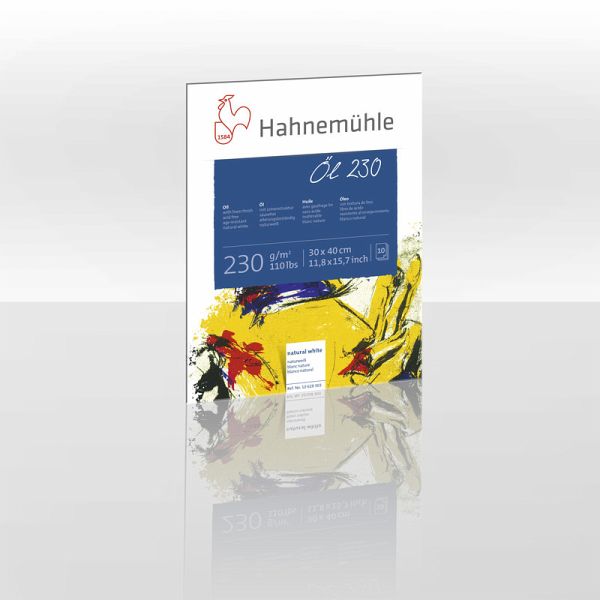 Hahnemühle Papier Öl 230, 30 x 40 cm, 230 g/m² Hahnemühle Papier Öl 230, 30 x 40 cm, 230 g/m²