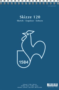 Cover Hahnemühle Papier Skizze 120, DIN A 4, 120 g/m²