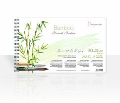 Cover Hahnemühle Papier Bamboo Carnet de Voyage, 15,3 x 25 cm Hochformat, 265 g/m²