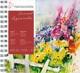 Hahnemühle Papier Carnet Aquarelle, 19 x 20 cm, 400 g/m²