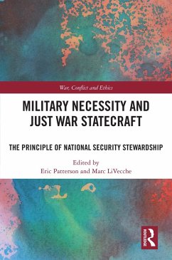 Cover Military Necessity and Just War Statecraft (eBook, PDF)