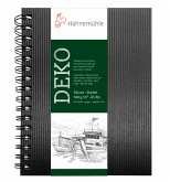 Hahnemühle Papier Skizzenbuch Deko, DIN A 4 Hochformat, 140 g/m²