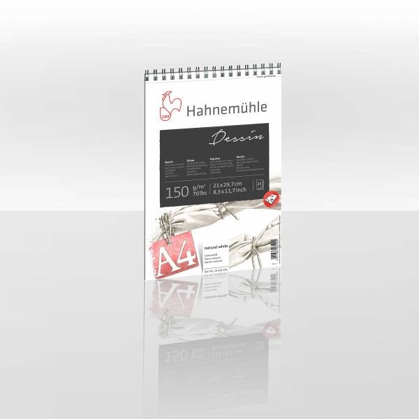Hahnemühle Papier Dessin, DIN A 4, 150 g/m² Hahnemühle Papier Dessin, DIN A 4, 150 g/m²