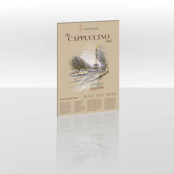 Hahnemühle Papier The Cappuccino Pad, DIN A5, 120 g/m² Hahnemühle Papier The Cappuccino Pad, DIN A5, 120 g/m²