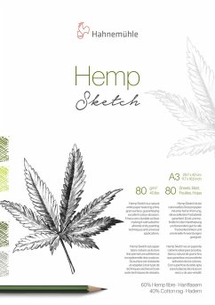 Cover Hahnemühle Papier Hemp Sketch, DIN A3, 80 g/m²