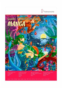 Cover Hahnemühle Papier Manga Layout & Illustration, DIN A 4, 80 g/m²