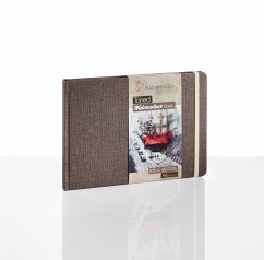 Cover Hahnemühle Papier Toned Watercolour Book, DIN A 6 Landschaftsformat, 200 g/m²