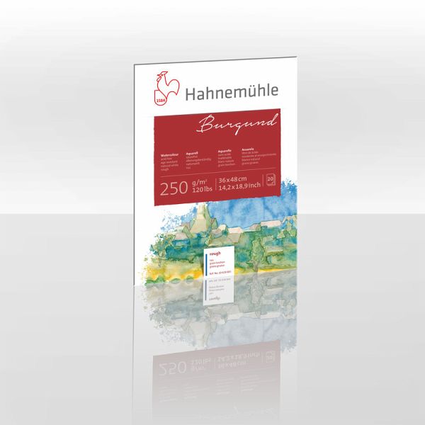 Hahnemühle Papier Burgund, 36 x 48 cm, 250 g/m² Hahnemühle Papier Burgund, 36 x 48 cm, 250 g/m²