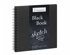 Cover Hahnemühle Papier Black Book, 23,5 x 23,5 cm, 250 g/m²
