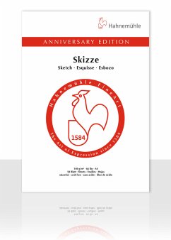 Cover Hahnemühle Papier Anniversary Edition - Skizze, DIN A4, 140 g/m²