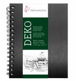 Hahnemühle Papier Skizzenbuch Deko, DIN A 5 Hochformat, 140 g/m²