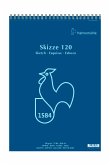 Hahnemühle Papier Skizze 120, DIN A 3, 120 g/m²