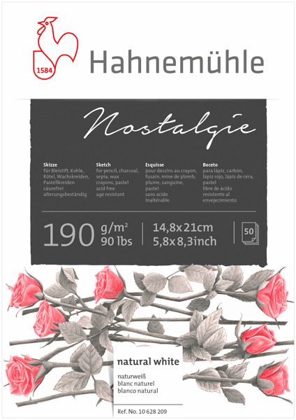 Hahnemühle Skizzenbuch Nostalgie A 5 50 Blatt 190 g Hahnemühle Skizzenbuch Nostalgie A 5 50 Blatt 190 g
