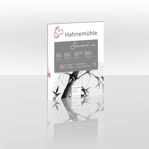 Hahnemühle Papier Sumi-e, 30 x 40 cm, 80 g/m² Hahnemühle Papier Sumi-e, 30 x 40 cm, 80 g/m²