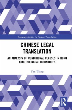 Cover Chinese Legal Translation (eBook, ePUB)