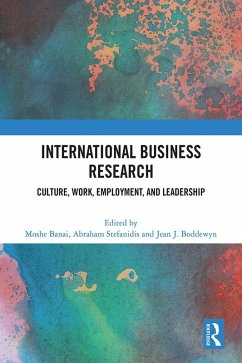 Cover International Business Research (eBook, ePUB)
