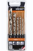 Alpen HSS-Cobalt PCTM 5-tlg