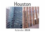 Houston (Wandkalender 2024, Kalender DIN A4 quer, Monatskalender im Querformat mit Kalendarium, Das perfekte Geschenk)