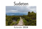 Sudeten (Wandkalender 2024, Kalender DIN A4 quer, Monatskalender im Querformat mit Kalendarium, Das perfekte Geschenk)