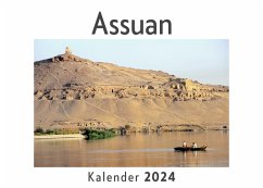 Cover Assuan (Wandkalender 2024, Kalender DIN A4 quer, Monatskalender im Querformat mit Kalendarium, Das perfekte Geschenk)