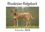Rhodesian Ridgeback (Wandkalender 2024, Kalender DIN A4 quer, Monatskalender im Querformat mit Kalendarium, Das perfekte Geschenk)