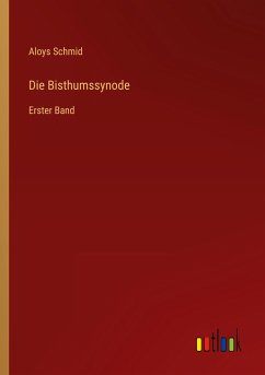 Die Bisthumssynode - Schmid, Aloys