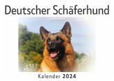 Deutscher Schäferhund (Wandkalender 2024, Kalender DIN A4 quer, Monatskalender im Querformat mit Kalendarium, Das perfekte Geschenk)