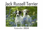 Jack Russell Terrier (Wandkalender 2024, Kalender DIN A4 quer, Monatskalender im Querformat mit Kalendarium, Das perfekte Geschenk)