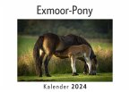 Exmoor-Pony (Wandkalender 2024, Kalender DIN A4 quer, Monatskalender im Querformat mit Kalendarium, Das perfekte Geschenk)