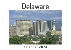 Cover Delaware (Wandkalender 2024, Kalender DIN A4 quer, Monatskalender im Querformat mit Kalendarium, Das perfekte Geschenk)