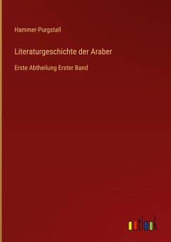 Literaturgeschichte der Araber