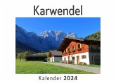 Karwendel (Wandkalender 2024, Kalender DIN A4 quer, Monatskalender im Querformat mit Kalendarium, Das perfekte Geschenk)