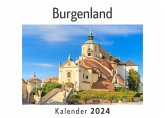 Burgenland (Wandkalender 2024, Kalender DIN A4 quer, Monatskalender im Querformat mit Kalendarium, Das perfekte Geschenk)