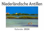 Niederländische Antillen (Wandkalender 2024, Kalender DIN A4 quer, Monatskalender im Querformat mit Kalendarium, Das perfekte Geschenk)
