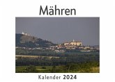 Mähren (Wandkalender 2024, Kalender DIN A4 quer, Monatskalender im Querformat mit Kalendarium, Das perfekte Geschenk)