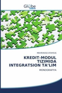 KREDIT-MODUL TIZIMIDA INTEGRATSION TA¿LIM - ATAYEVA, MEHRINISO