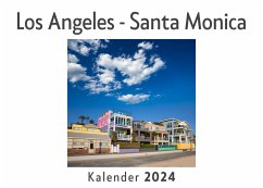 Los Angeles - Santa Monica (Wandkalender 2024, Kalender DIN A4 quer, Monatskalender im Querformat mit Kalendarium, Das perfekte Geschenk) - Müller, Anna