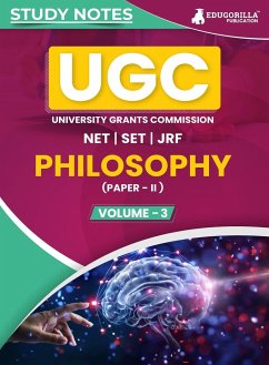 UGC NET Paper II Philosophy (Vol 3) Topic-wise Notes (English Edition)   A Complete Preparation Study Notes with Solved MCQs - Edugorilla Prep Experts