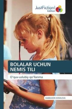 BOLALAR UCHUN NEMIS TILI - KOMILOVA, XABIBAXON