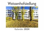 Weissenhofsiedlung (Wandkalender 2024, Kalender DIN A4 quer, Monatskalender im Querformat mit Kalendarium, Das perfekte Geschenk)